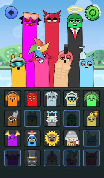 Sprunki Monster Music Beats - عکس بازی موبایلی اندروید