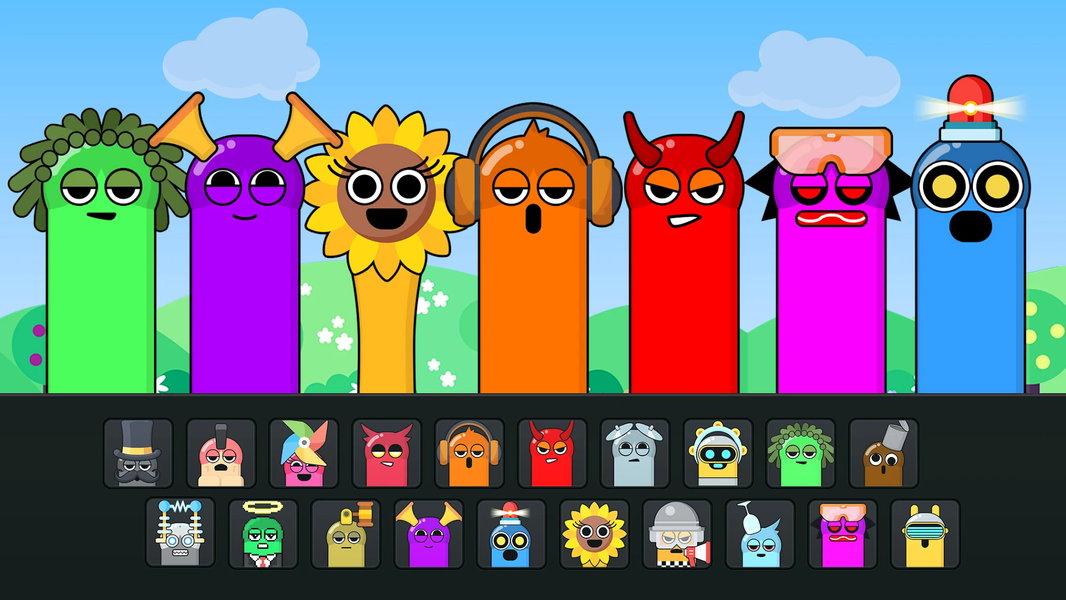 Sprunki Monster Music Beats - عکس بازی موبایلی اندروید