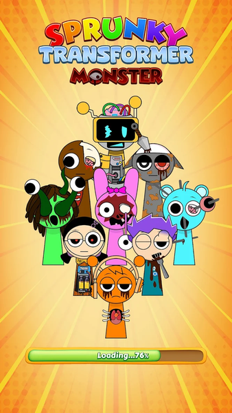 Sprunki Transformer Monster - Gameplay image of android game