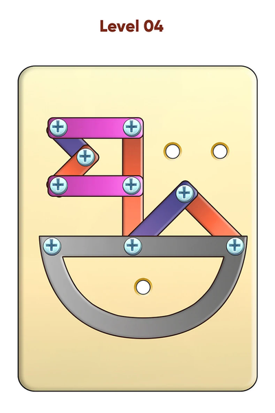 Nuts & Bolts 3D - Gameplay image of android game