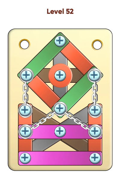 Nuts & Bolts 3D - Gameplay image of android game