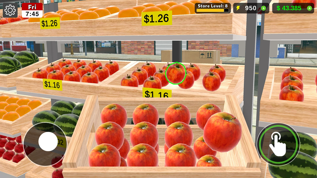 Mart Manager Simulation Game - عکس بازی موبایلی اندروید