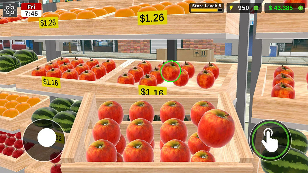 Mart Manager Simulation Game - عکس بازی موبایلی اندروید