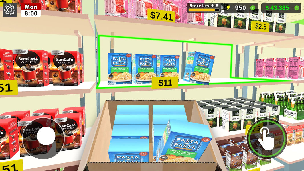 Mart Manager Simulation Game - عکس بازی موبایلی اندروید