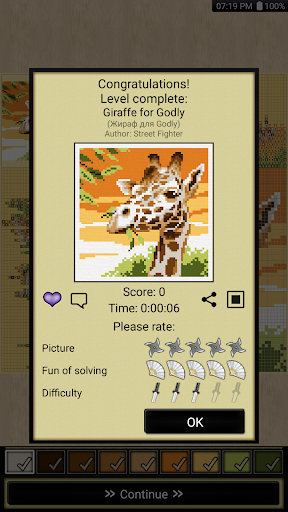 Nonograms Katana - Gameplay image of android game