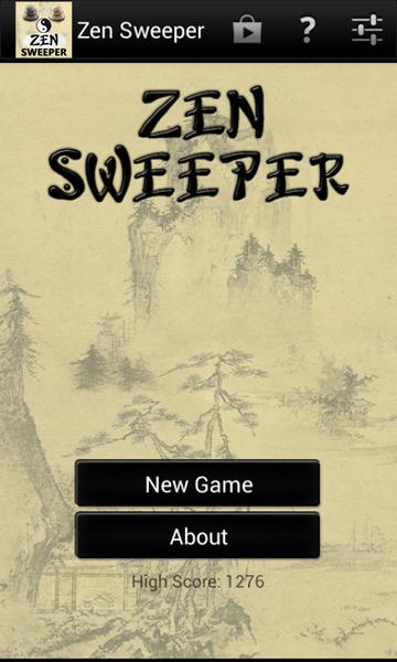 Zen Sweeper (Minesweeper) - Gameplay image of android game
