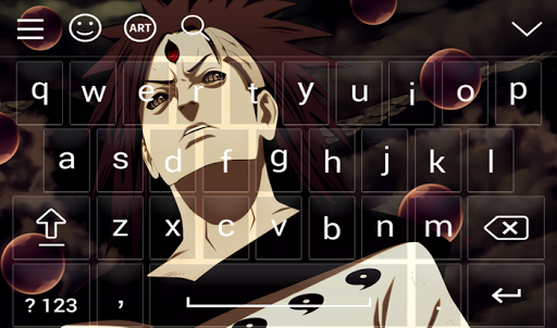 uchiha sharingan madara keyboard - عکس برنامه موبایلی اندروید