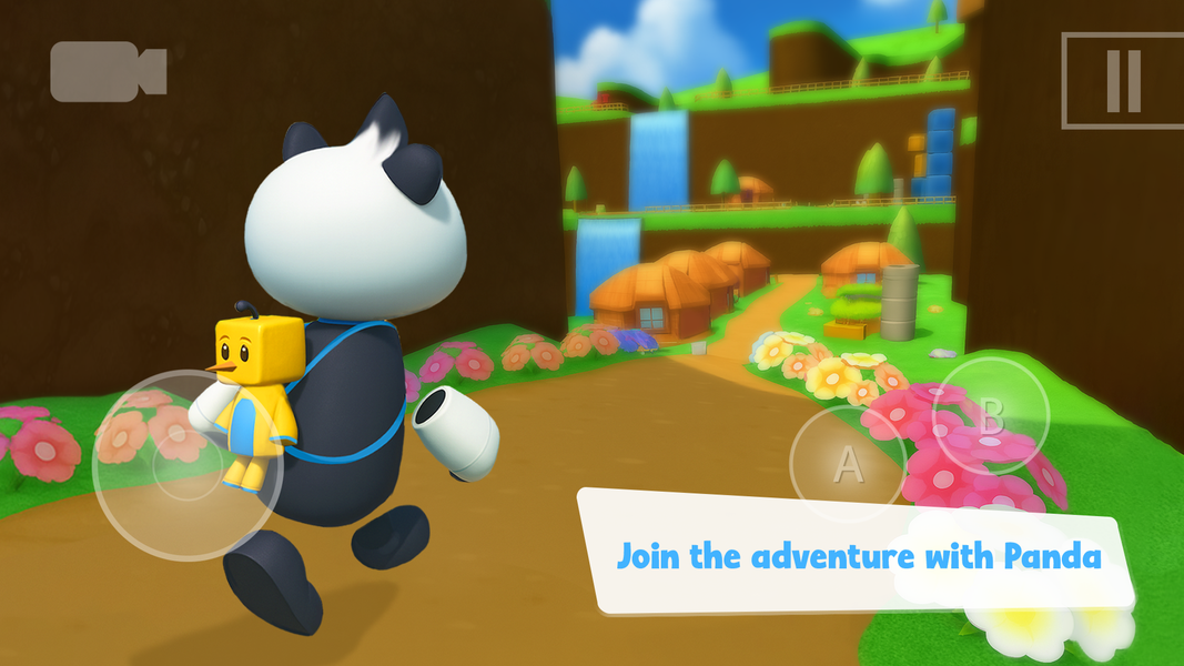 Panda Hero Adventure - Gameplay image of android game