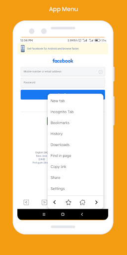 Browser Mini Pro - Image screenshot of android app