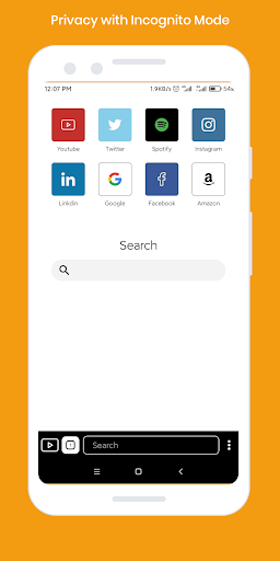 Browser Mini Pro - Image screenshot of android app