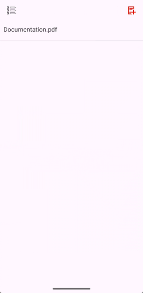 PDF Reader - Image screenshot of android app