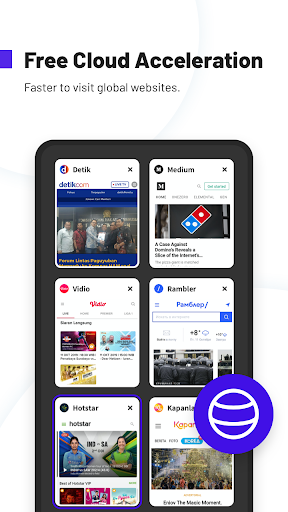 UC Browser Turbo - Image screenshot of android app