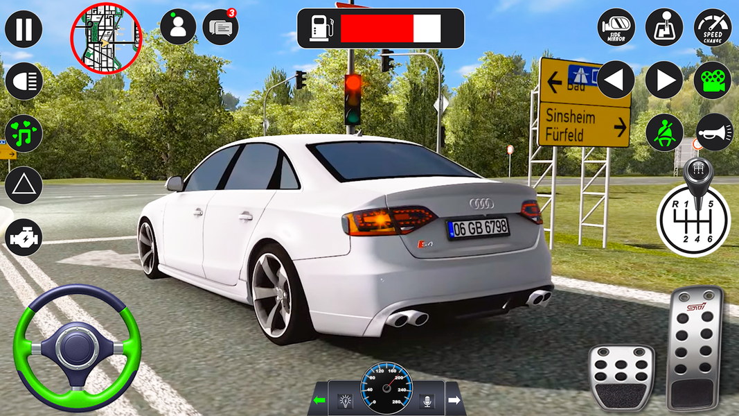 US Car School Car Driving Game - Gameplay image of android game