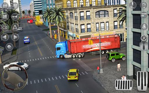 Euro Truck Game: Cargo Truck - عکس برنامه موبایلی اندروید