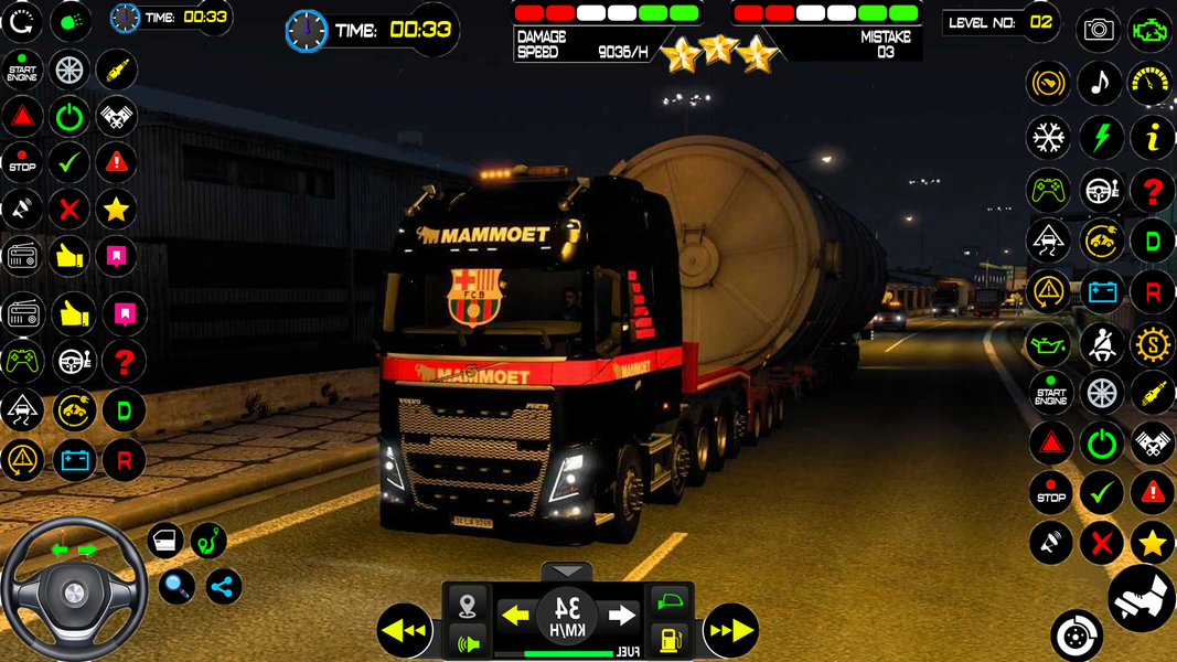 City Truck Simulator Game 2024 - Gameplay image of android game