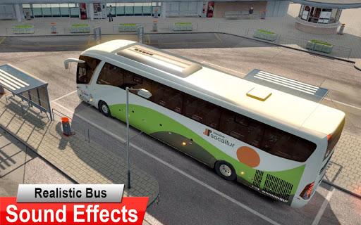 Bus Game City Bus Simulator - Gameplay image of android game