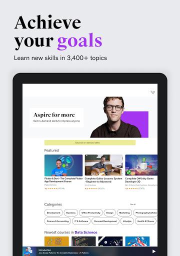Udemy - کلاسهای آنلاین یودمی - عکس برنامه موبایلی اندروید