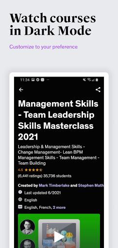 Udemy Business - عکس برنامه موبایلی اندروید