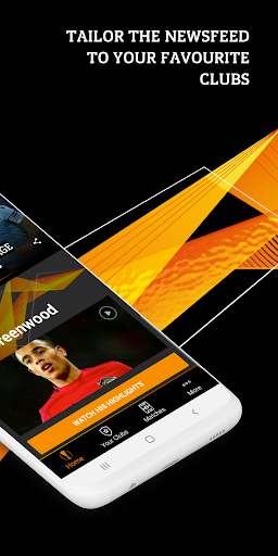 UEFA Europa League Official - Image screenshot of android app