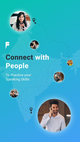 Fluent English Speaking App - عکس برنامه موبایلی اندروید