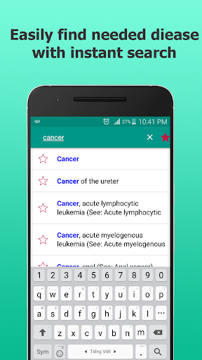 Diseases Dictionary Offline - Image screenshot of android app