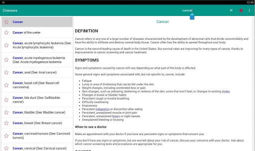 Disorder & Diseases Dictionary Offline - Image screenshot of android app