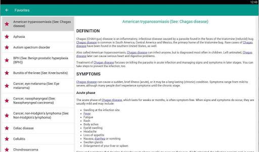 Disorder & Diseases Dictionary Offline - Image screenshot of android app
