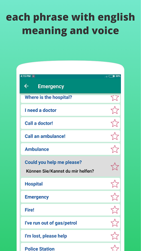 Learn German Offline - Image screenshot of android app