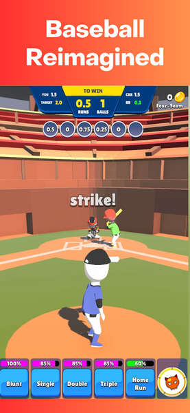 Home Run Mania : Baseball Game - عکس بازی موبایلی اندروید