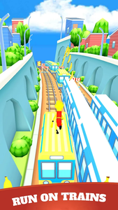 GameLoop - [Game Recommendation: SUBWAY SURFER] 😁DASH as fast as you can!  🚟DODGE the oncoming trains! 🖥Enjoy the larger screen and flexible  keyboard and mouse control on PC with GameLoop! 👉Download Now