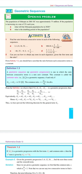 Mathematics Grade 12 Textbook - Image screenshot of android app