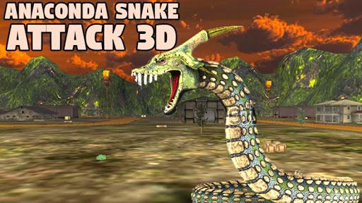 Anaconda Snake Attack 3D - عکس بازی موبایلی اندروید