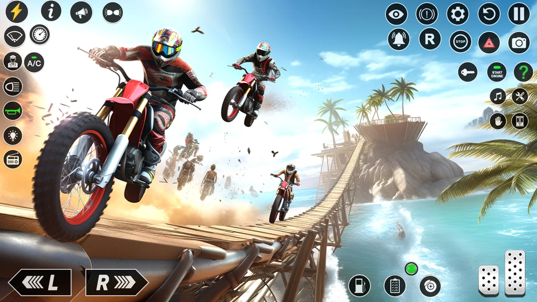 Bike Rush: Dirt Bike Games - عکس برنامه موبایلی اندروید