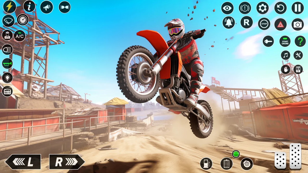 Bike Rush: Dirt Bike Games - عکس برنامه موبایلی اندروید