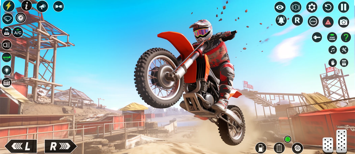 Bike Rush: Dirt Bike Games - عکس برنامه موبایلی اندروید