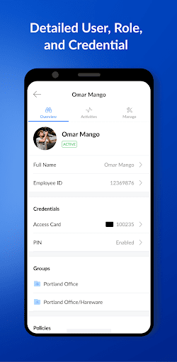 UniFi Access - عکس برنامه موبایلی اندروید