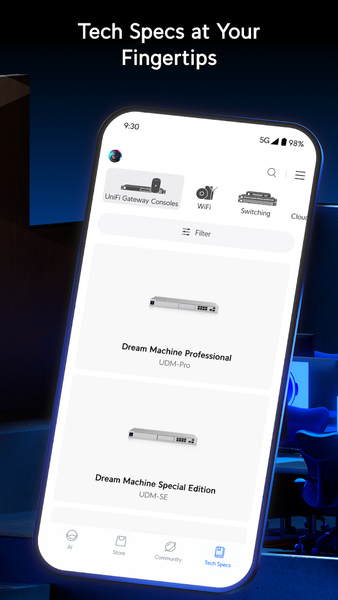 UniFi Design - عکس برنامه موبایلی اندروید