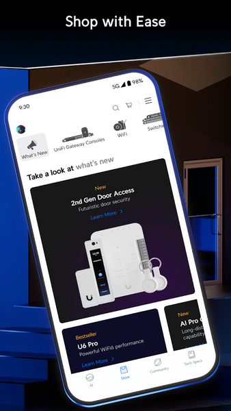 UniFi Design - عکس برنامه موبایلی اندروید