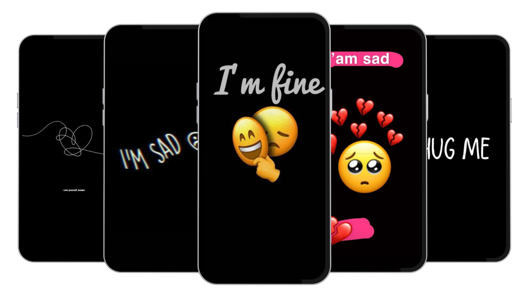 Sad Wallpapers HD Alone, Broke - عکس برنامه موبایلی اندروید