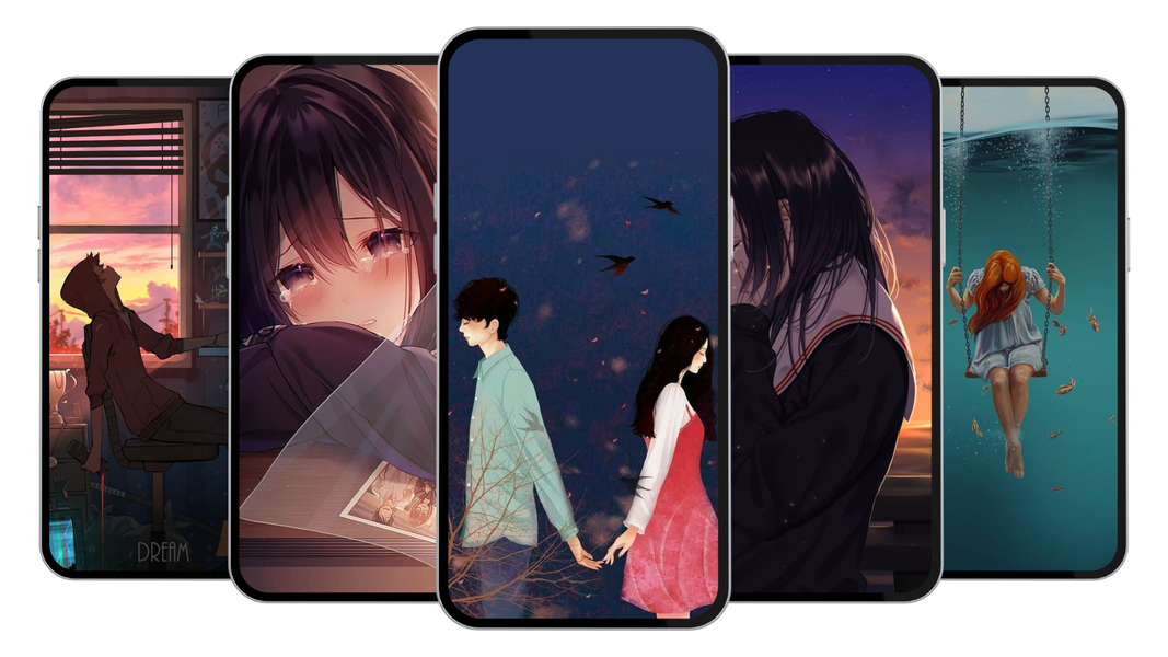 Sad Wallpapers HD Alone, Broke - عکس برنامه موبایلی اندروید