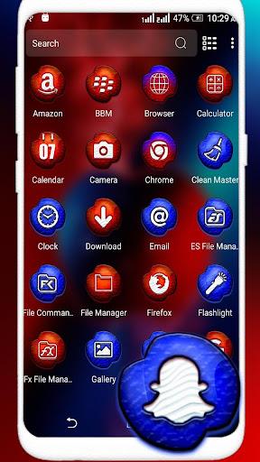 Colorful Apple Launcher Theme - عکس برنامه موبایلی اندروید