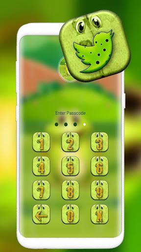 Frog Cartoon Launcher Theme - Image screenshot of android app
