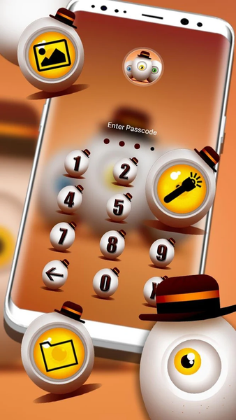 Egg Eye Launcher Theme - عکس برنامه موبایلی اندروید