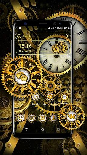 Machine Clock Launcher Theme - عکس برنامه موبایلی اندروید