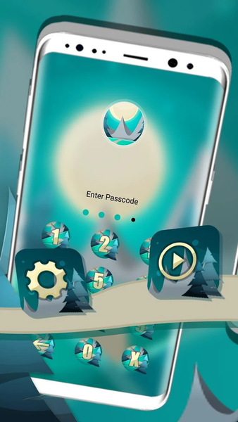 Moon Landscape Launcher Theme - عکس برنامه موبایلی اندروید