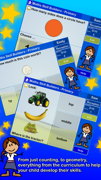 Maths Skill Builders - Lite UK - Image screenshot of android app