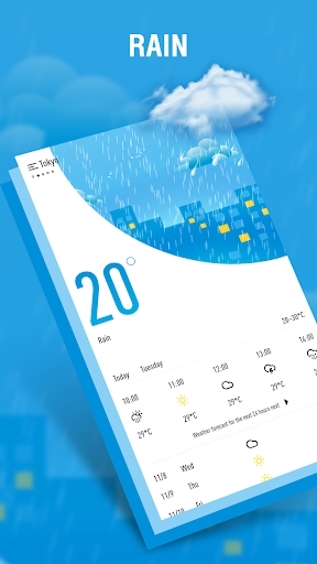 Weather - عکس برنامه موبایلی اندروید