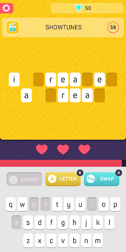 Wild Words - Gameplay image of android game