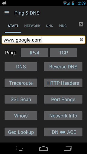 Ping & Net - عکس برنامه موبایلی اندروید