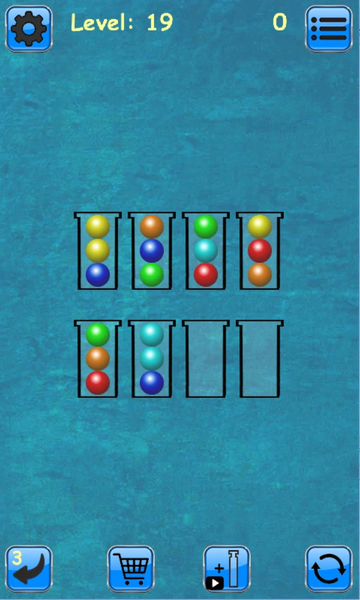 Ball Sort - Gameplay image of android game